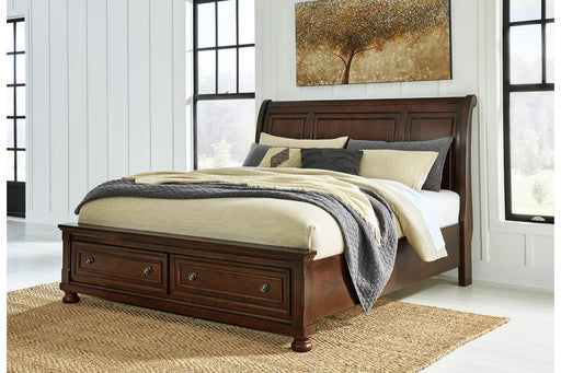 Lincoln Sleigh Bed - Lifestyle Furniture