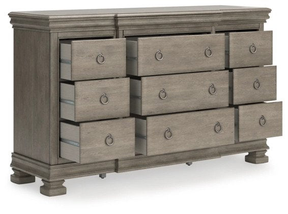 Lecox Dresser & Mirror - Lifestyle Furniture