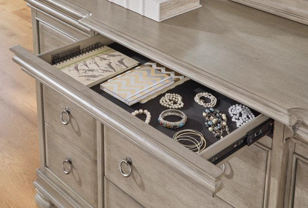 Lecox Dresser & Mirror - Lifestyle Furniture
