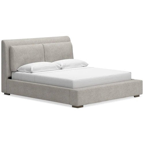 Calyn Upholstered Bed with Dresser & Mirror - Lifestyle Furniture