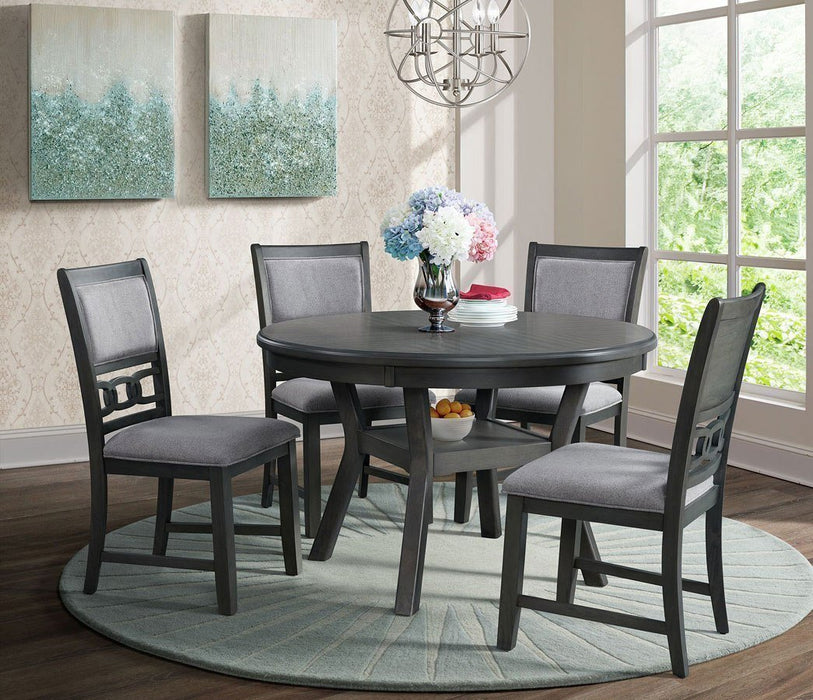 Amherst Dining 5PC Set Grey/White - Lifestyle Furniture