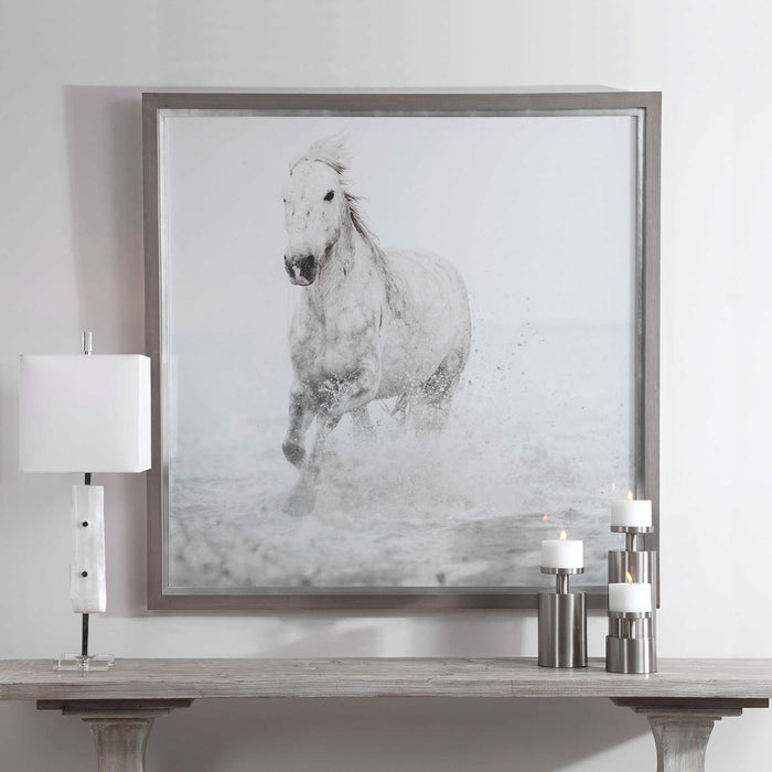 Running Free Framed Print - Lifestyle Furniture