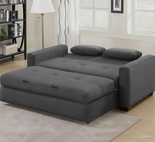 Newport Grey Sofa Sleeper - Lifestyle Furniture