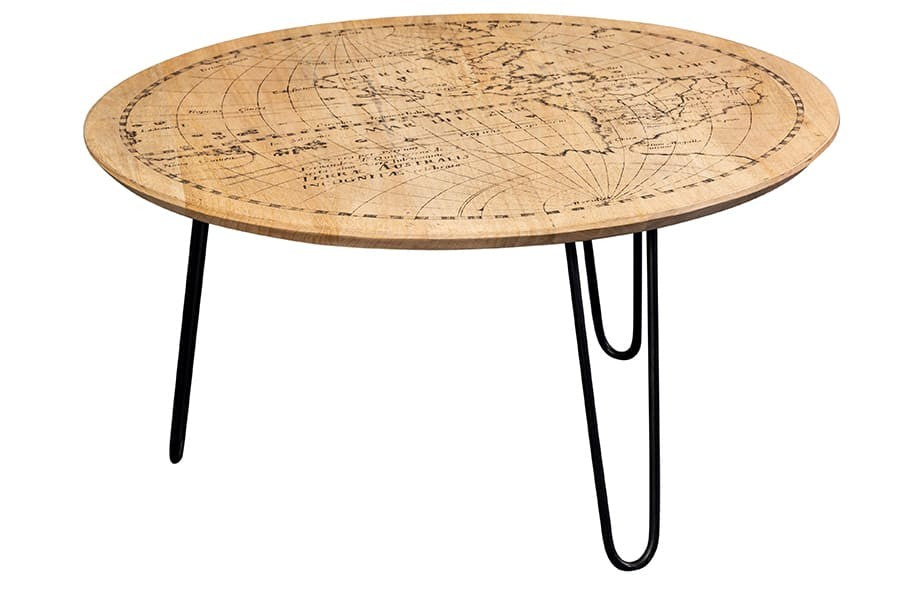 World Map Coffee Table - Lifestyle Furniture