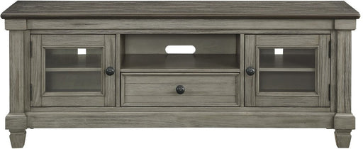 Granby TV Stand Coffee/Gray - Lifestyle Furniture