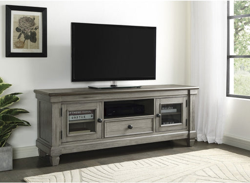 Granby TV Stand Coffee/Gray - Lifestyle Furniture