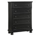 Laurelin Black Chest of Drawers - Lifestyle Furniture