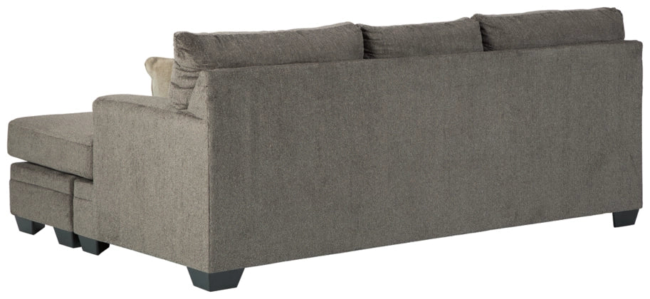 Dejon Slate Sofa Chaise - Lifestyle Furniture