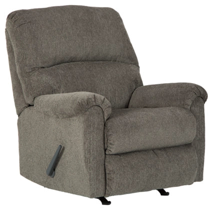 Dejon Slate Rocker Recliner - Lifestyle Furniture