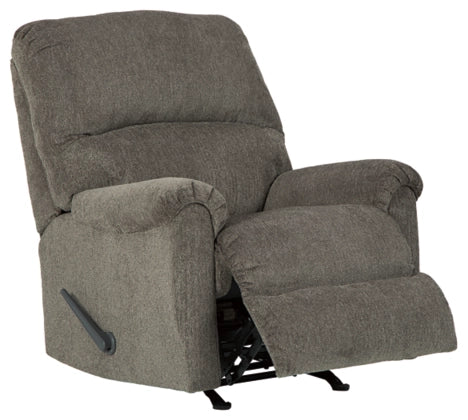 Dejon Slate Rocker Recliner - Lifestyle Furniture