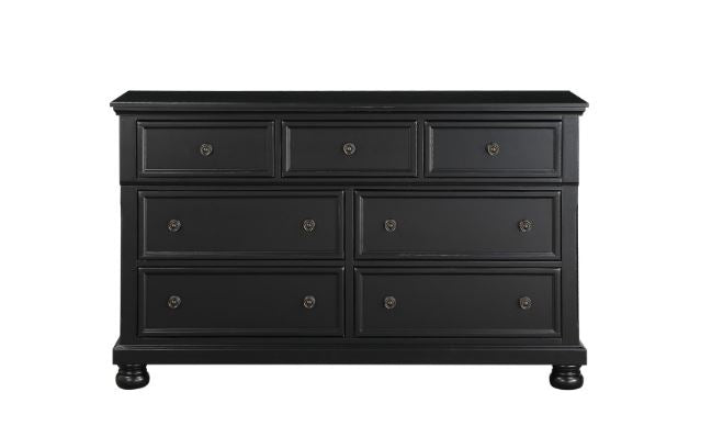 Laurelin Black Dresser and Mirror - Lifestyle Furniture