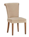 brass tone Upholstered Dining Chair - Lifestyle Furniture