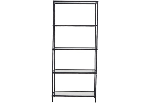 Ryan Bookcase Black - Lifestyle Furniture