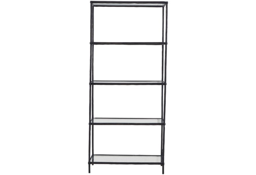 Ryan Bookcase Black - Lifestyle Furniture