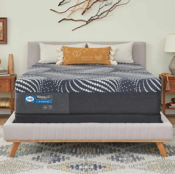 Sealy® Posturepedic® Plus High Point Hybrid Mattress - Lifestyle Furniture