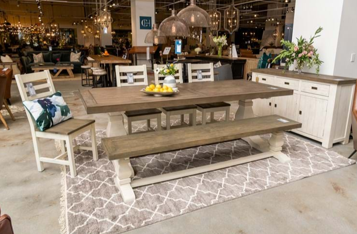 Neutral Hue Wood Dining Chair - Lifestyle Furniture