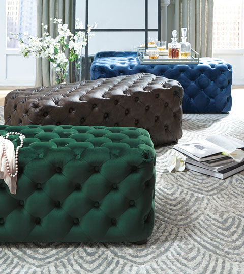 Lister Accent Ottoman - Lifestyle Furniture