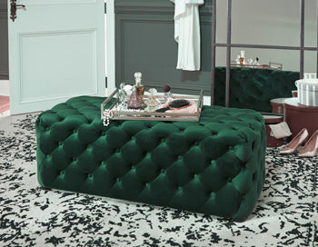 Lister Accent Ottoman - Lifestyle Furniture