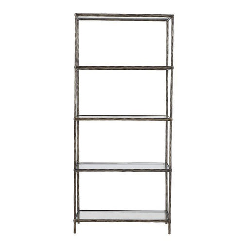 Ryan Bookcase Silver - Lifestyle Furniture