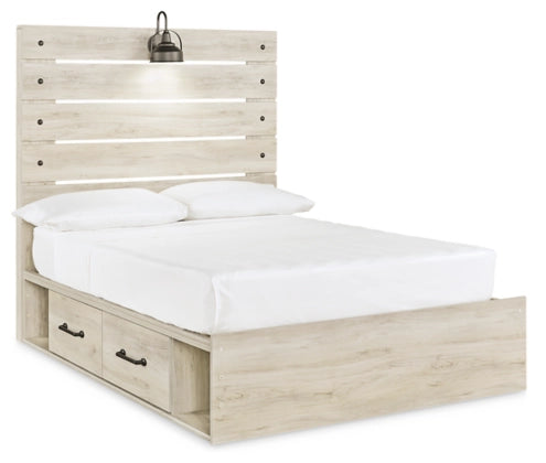 Jayden Bed with 2 Storage Drawers - Lifestyle Furniture