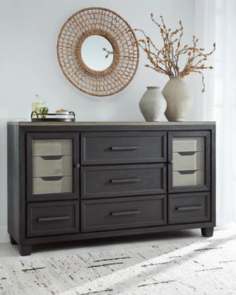 France Bedroom Dresser + Mirror - Lifestyle Furniture
