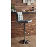 Valencia I Barstool Grey (x2) - Lifestyle Furniture