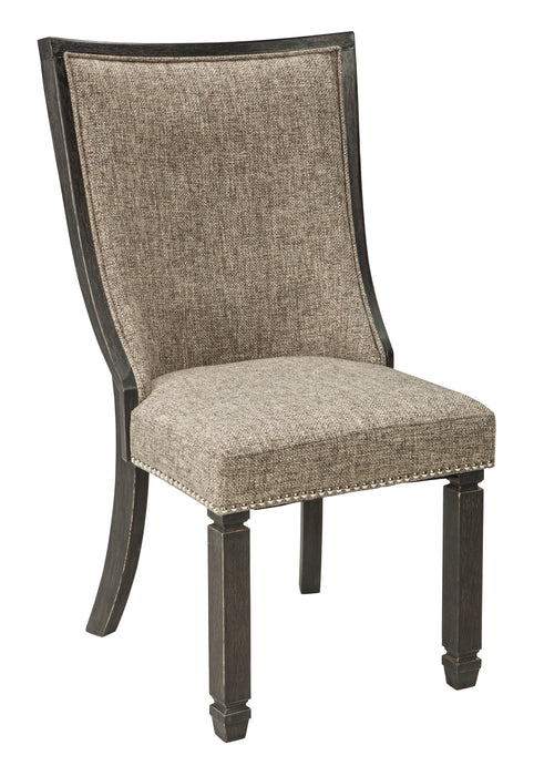 Casual Style Wood Dining Set in Two Toned Finish - Lifestyle Furniture
