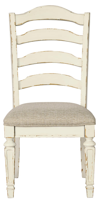 Antiqued two-tone aesthetic wood dining set - Lifestyle Furniture