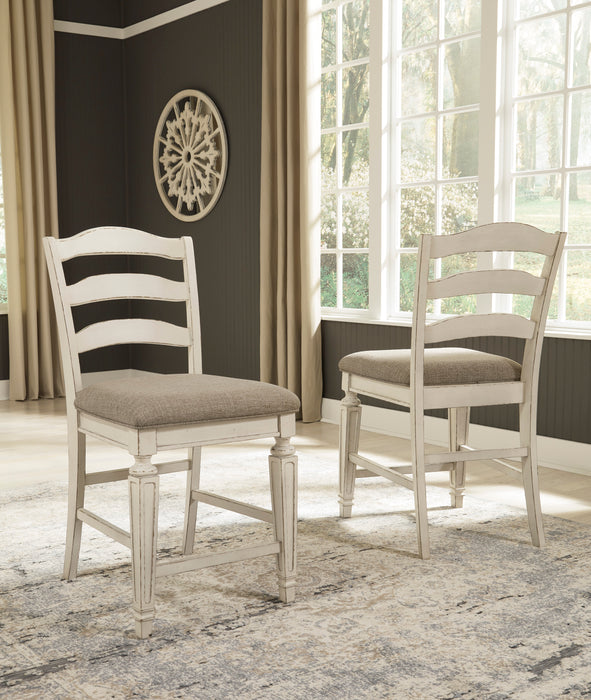 country-inspired Counter Height Dining Set in light tone finish - Lifestyle Furniture