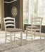 country-inspired Counter Height Dining Set in light tone finish - Lifestyle Furniture