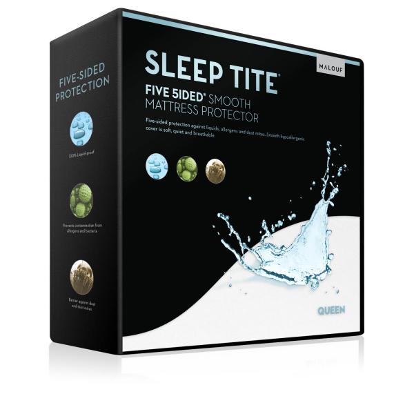 FIVE 5IDED SMOOTH MATTRESS PROTECTOR - Lifestyle Furniture