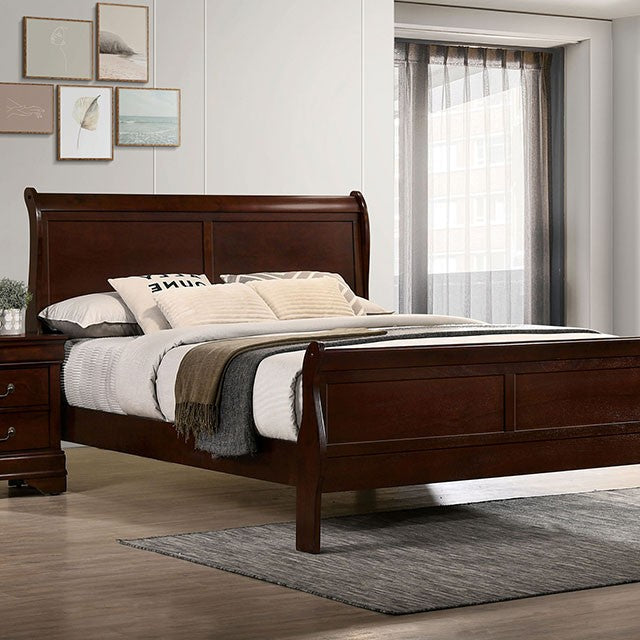 It features a cherry finish, and with bracket feet and classic moldings, it's sure to add a touch of elegance to your decor - Lifestyle Furniture