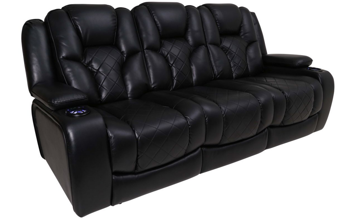 Featuring overstuffed seat cushions and arms, this sectional is great to have after a long day at work or just hanging with friends on the weekends.