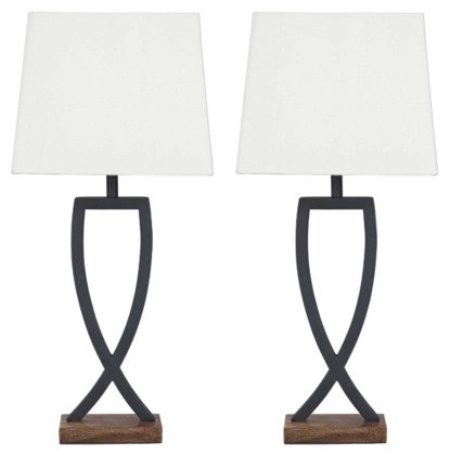 Makara Table Lamp (Set Of 2) - Lifestyle Furniture