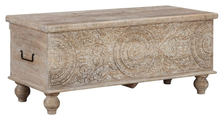 Fossil Ridge Storage Bench - Lifestyle Furniture
