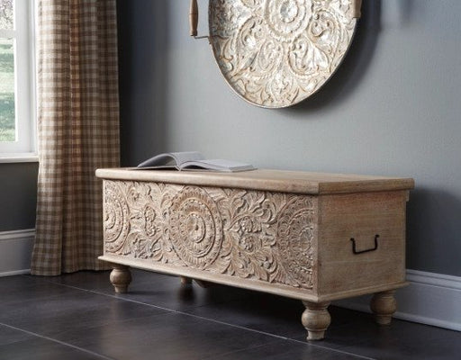 Fossil Ridge Storage Bench - Lifestyle Furniture