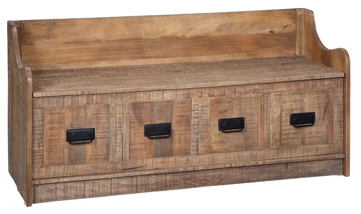 Garrettville Storage Bench - Lifestyle Furniture