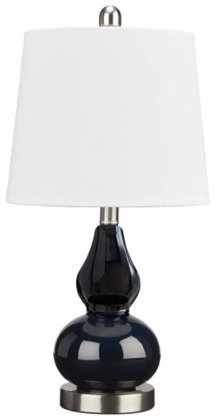 Makana Table Lamp Navy - Lifestyle Furniture