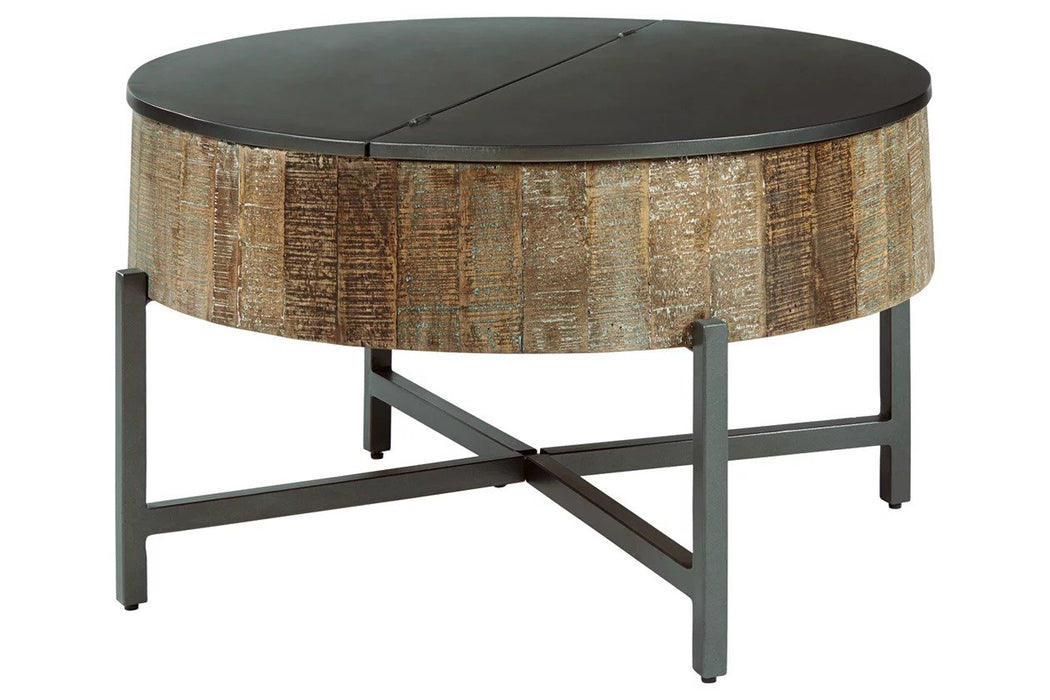 You'll love the attractive and durable mango wood construction, multi-color wood tone with white wax accents - Lifestyle Furniture