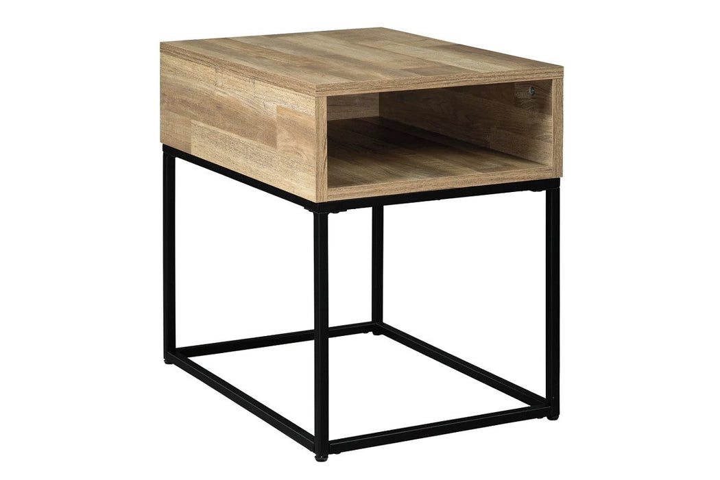 This occasional-use furniture set will create a warm, inviting place to gather with friends and family. It's built to last with a metal base and metal feet - Lifestyle Furniture