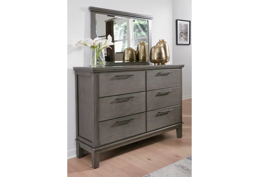 Landen with Dresser and Mirror - Lifestyle Furniture