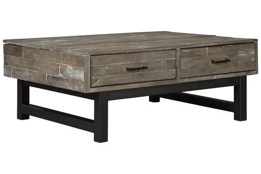 The coffee table feature solid wood tops for a rich look, while the durable base of the cocktail table gives it stability.