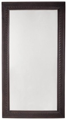 Decorate your home with this beautiful mirror. Its vintage style adds personality to a room, and it can be mounted vertically or horizontally to suit your needs.