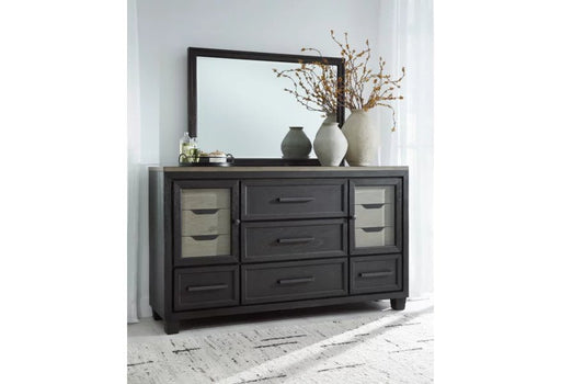 France Bedroom Dresser + Mirror - Lifestyle Furniture