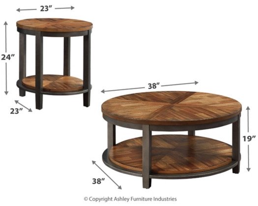 Roybeck 3-pc Occasional Table Set - Lifestyle Furniture