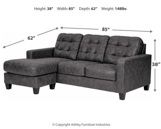 Featuring tufted backrests, exposed wood feet and wooden legs, it will add a stunning contemporary look to any room. You'll love how it has that well-breeked, lived-in feel as soon as you sit on it.