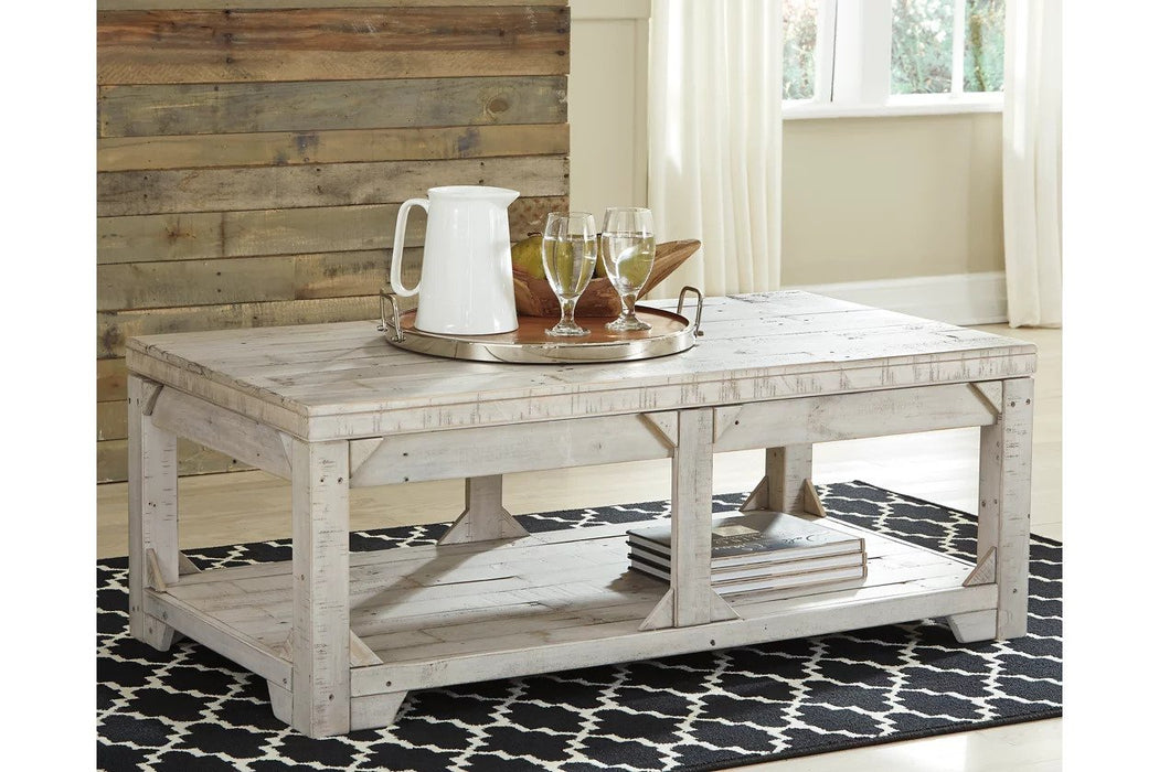 With clean lines and a classic farmhouse style that works in many different spaces and decors, it instantly elevates your living area.