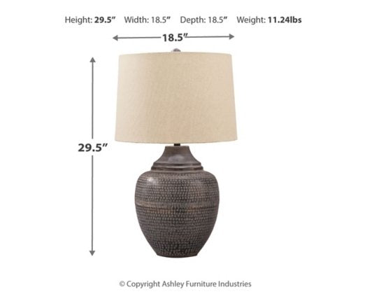 Olinger Table Lamp - Lifestyle Furniture