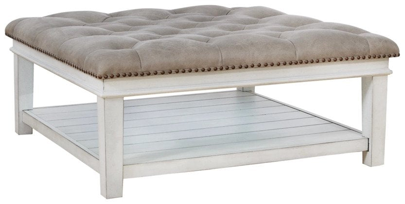 Kanwyn Upholstered Ottoman Coffee Table - Lifestyle Furniture