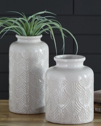 Edwinna Vase (Set of 2) - Lifestyle Furniture